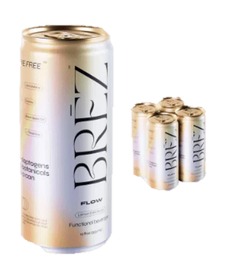 Brez Flow Lions Mane Mushroom Beverage - Coastal Shroomz