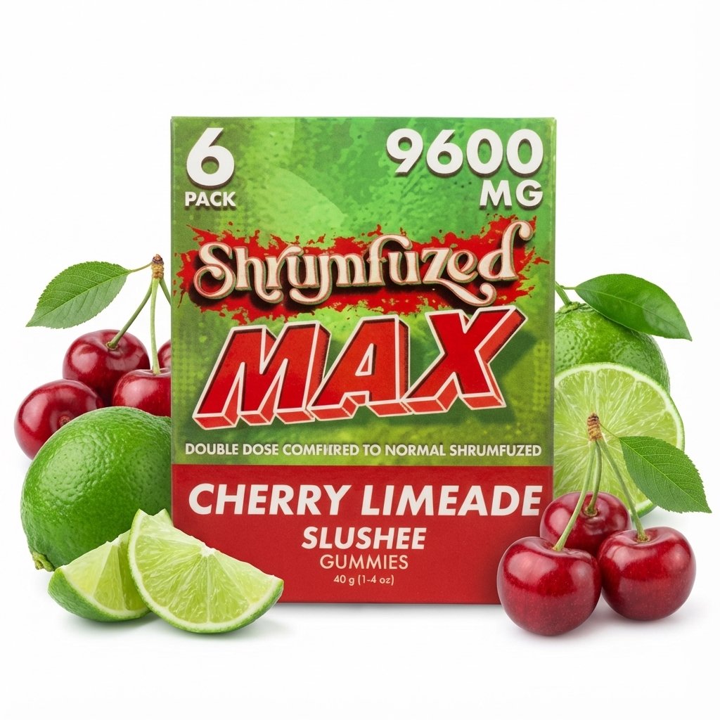 Shrumfuzed Max Mushroom Gummies 9600mg 6Pk