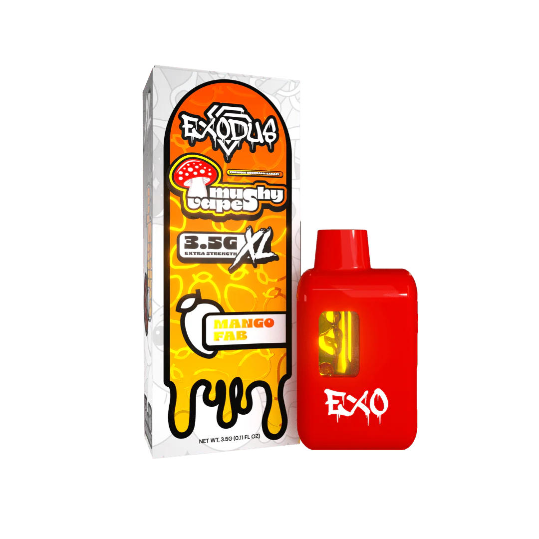 Exodus Mushy Vape Mushroom Disposable XL | 3.5g Exodus Labs Coastal Hemp Co