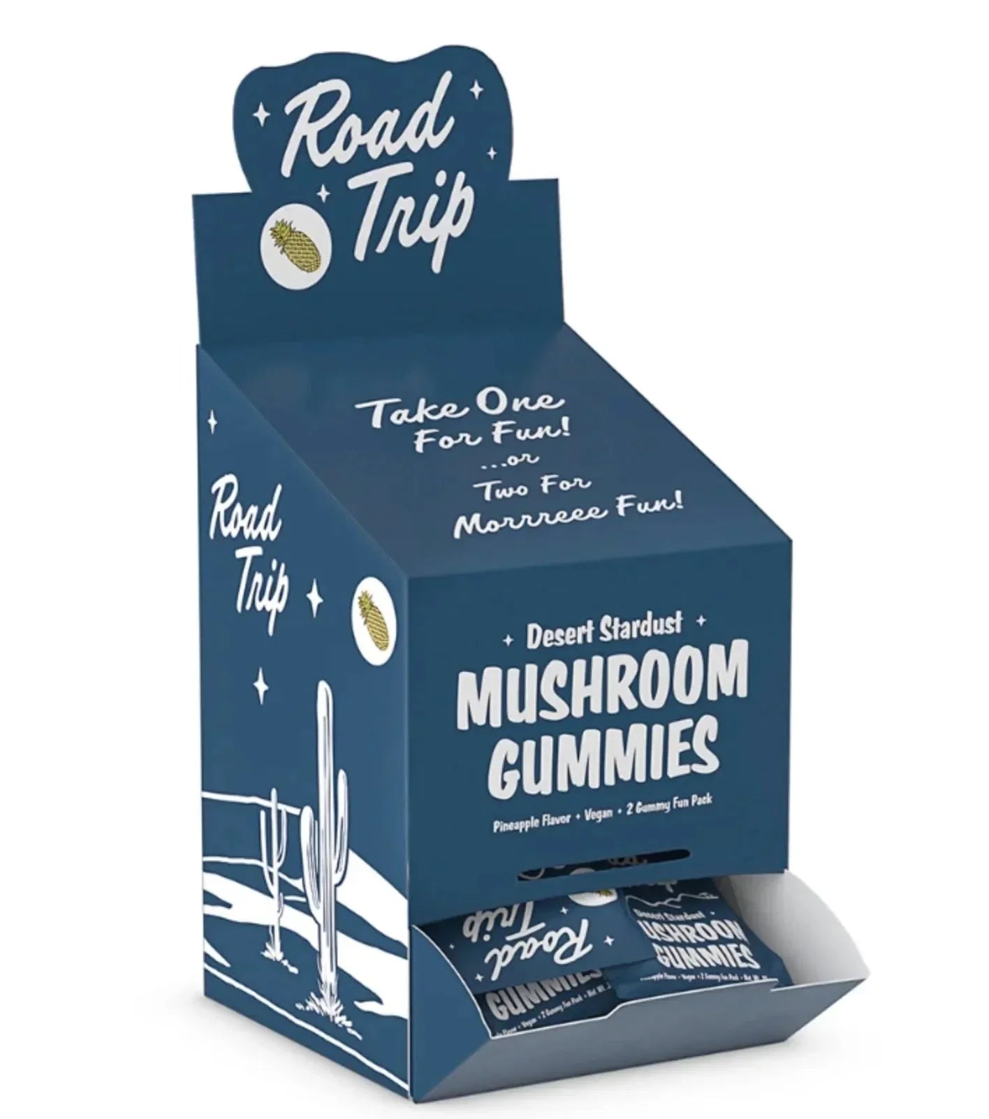 Road Trip Mushroom Gummies 2 Pack Erth Wellness Coastal Hemp Co