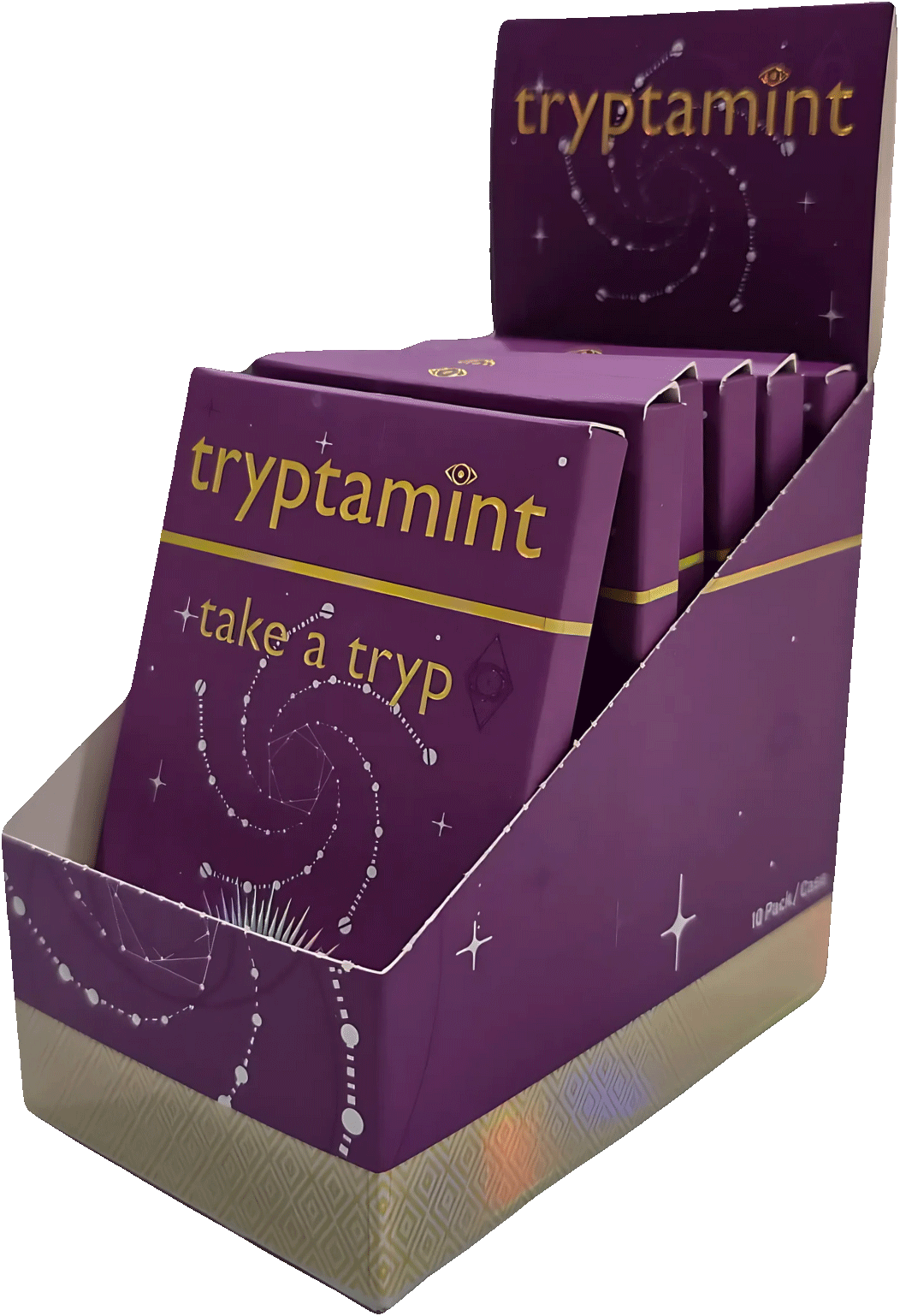 Tryptamint Tryptamine Mints 8mg 4pk Coastal Hemp Co Coastal Hemp Co