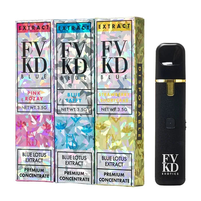 FVKD Blue Lotus Disposables 3.5G FVKD Exotics Coastal Hemp Co
