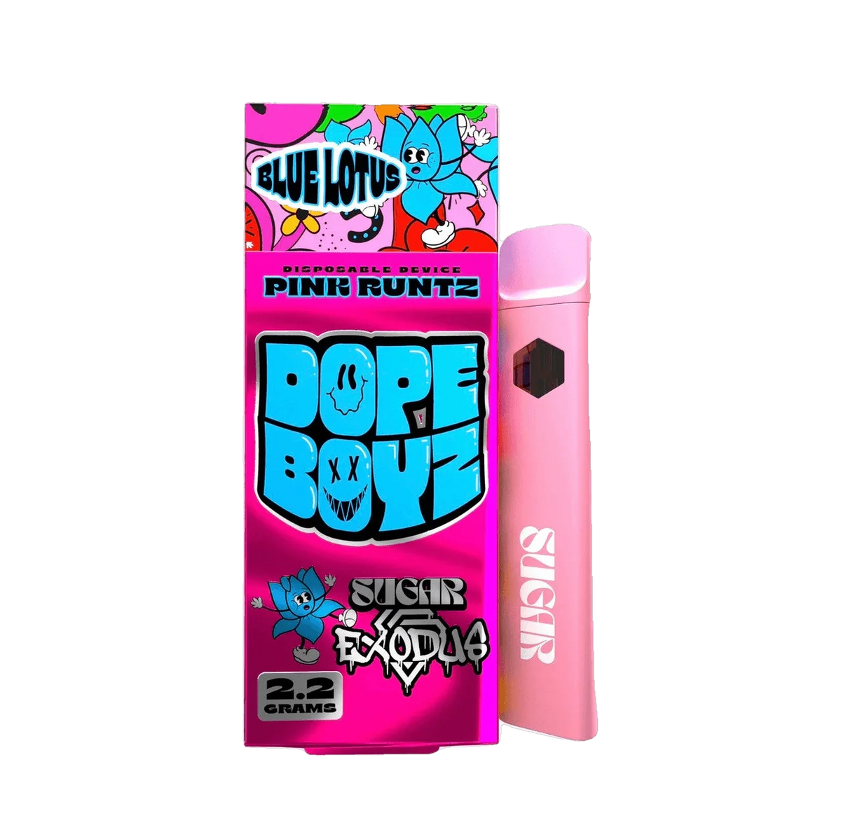 Sugar Exodus Blue Lotus Disposable 2.2g - Coastal Hemp Co