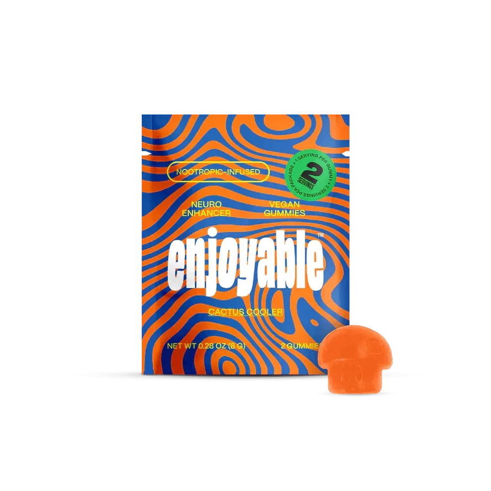 Enjoyable Mushroom Nootropic Gummies - Coastal Shroomz