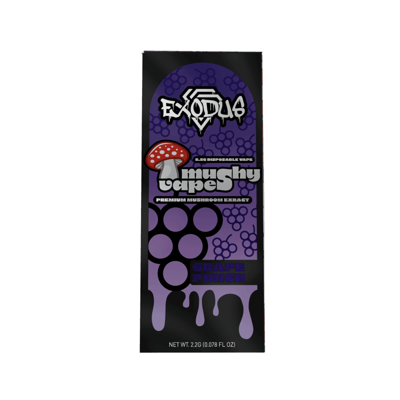 Exodus Mushy Amanita Disposable Vape Pen | 2.2G - Coastal Hemp Co