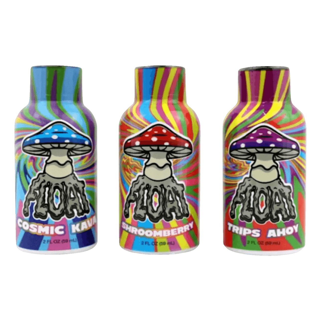 Float Mushroom Shots 2 Oz - Coastal Hemp Co