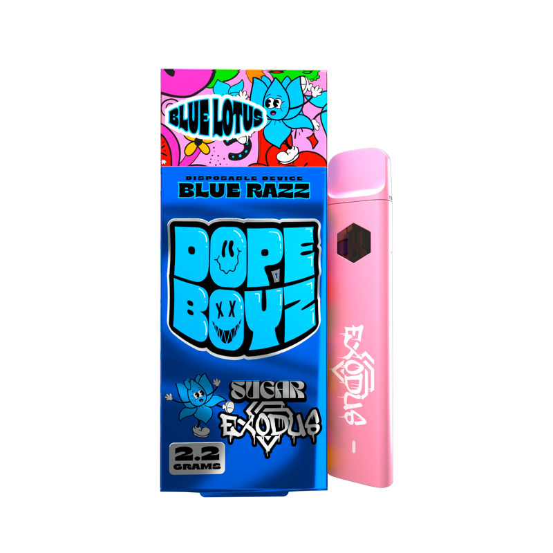 Exodus Blue Lotus Dope Boyz Disposable 2.2g - Coastal Hemp Co