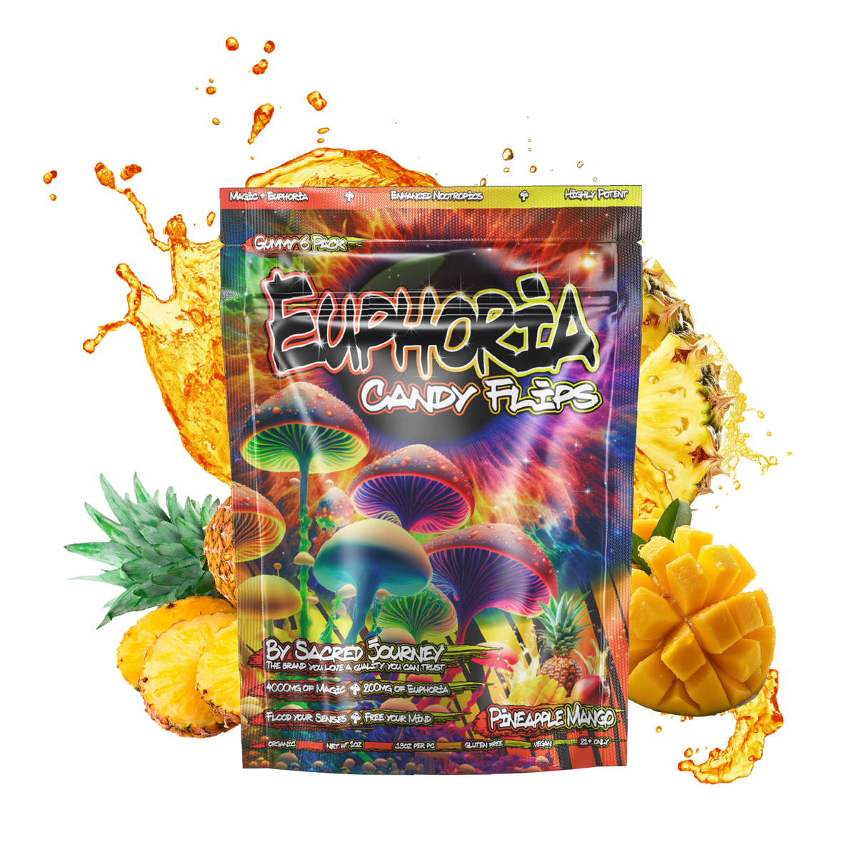 Sacred Journey Euphoria Candy Flips 4200mg