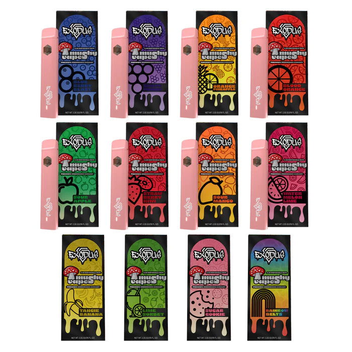 Exodus Mushy Vape Disposable Pen | 2G | Shop Coastal Shroomz Co. Exodus Mushy Vape Disposable Pen | 2G | Shop Coastal Shroomz Co.