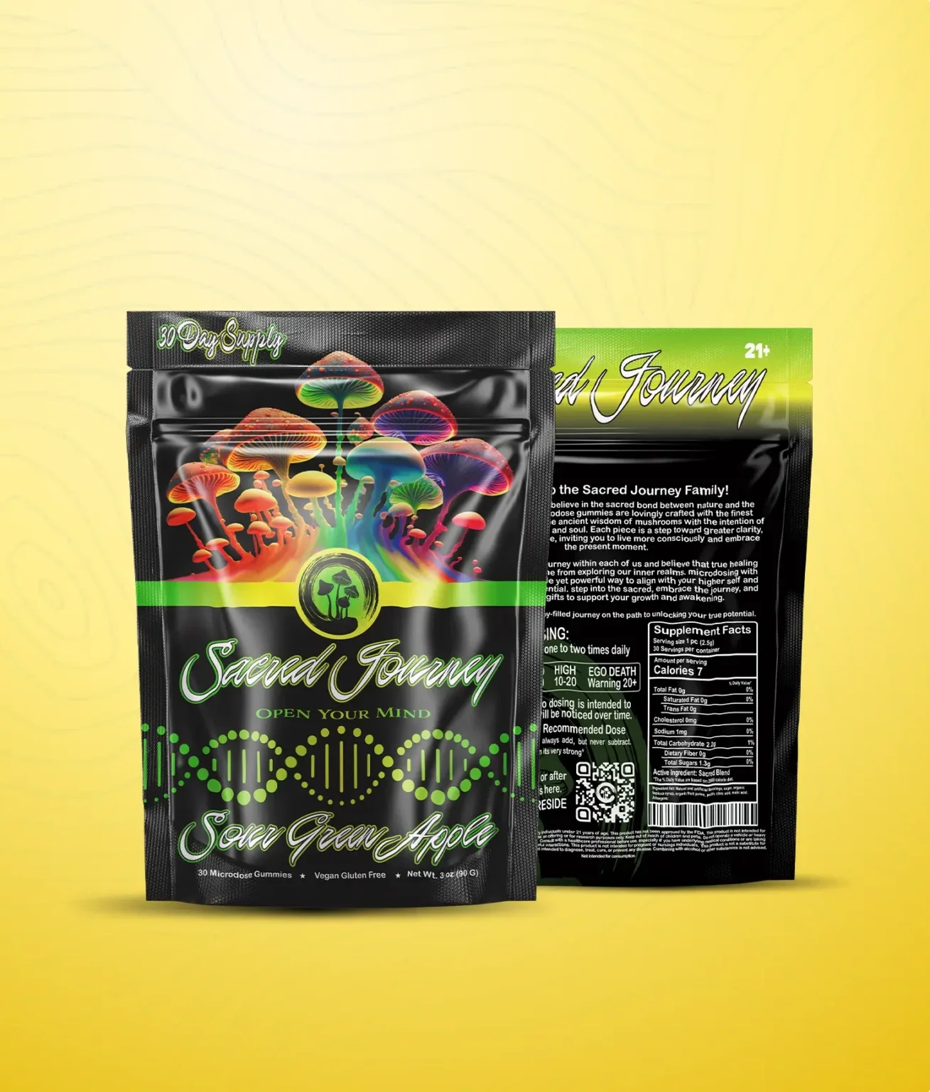 Sacred Journey Mushroom Gummies 30ct - Coastal Hemp Co