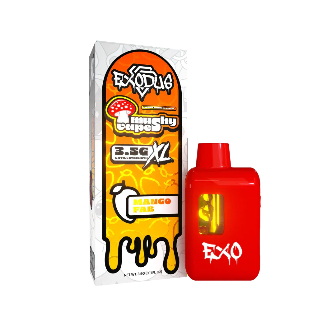Exodus Mushy Vape Mushroom Disposable XL | 3.5g Exodus Labs Coastal Hemp Co