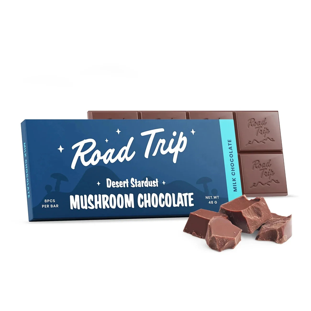 Road Trip Desert Stardust Magic Mushroom Chocolate Erth Wellness Coastal Hemp Co