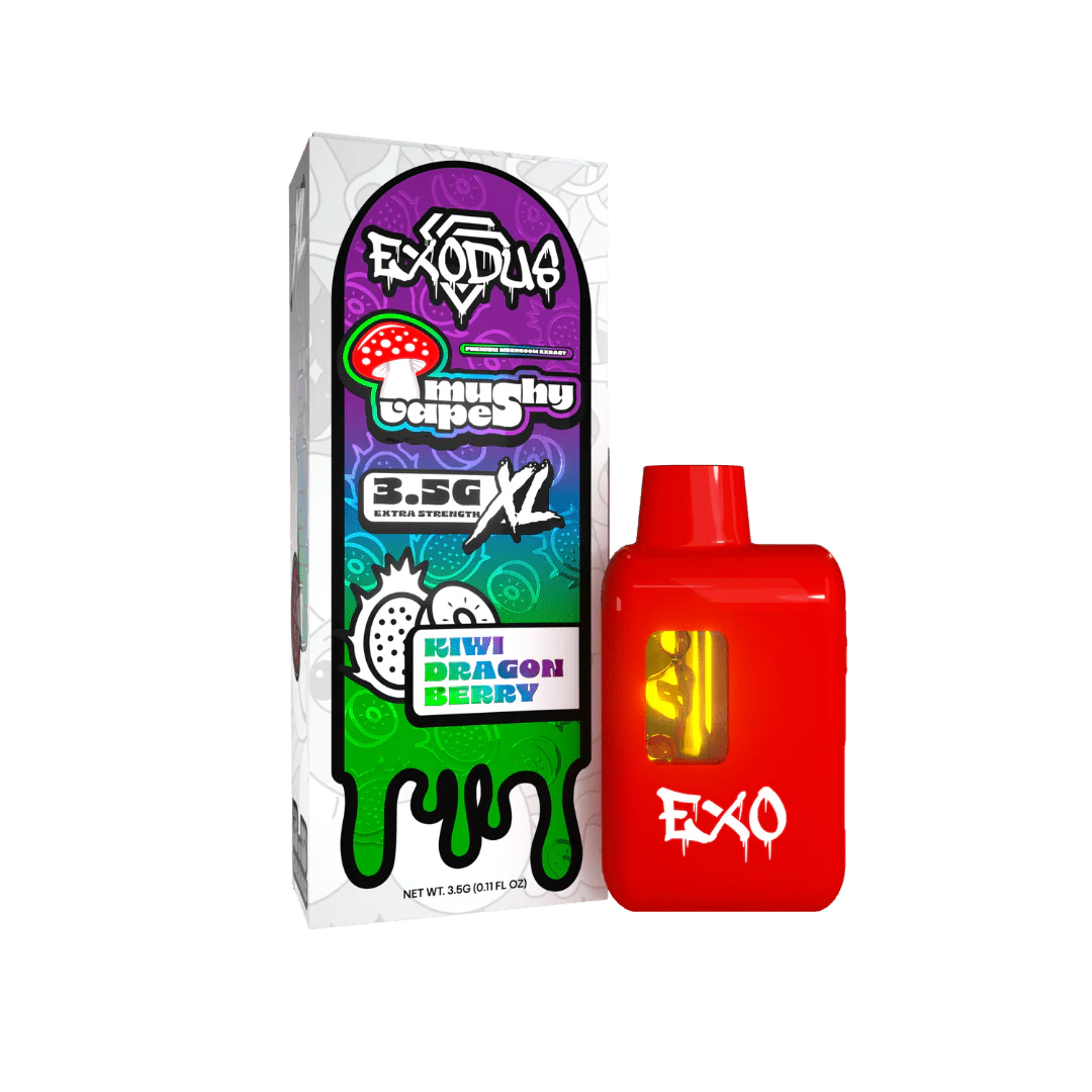 shroom disposable vape Exodus Mushy Mushroom XL New scrapper product Flavors:Purple Snow/ taro Vaporesso Xros 3 Pod