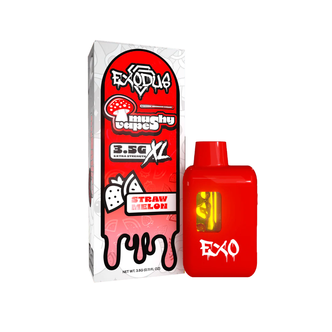 exodus disposable vape review Mushy Mushroom XL Color:Unicorn Blue 30ML_SKWEZED Blue Dream 98% THCa