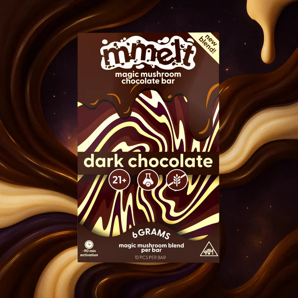 MMELT Mushroom Chocolate Bar MMelt Coastal Hemp Co