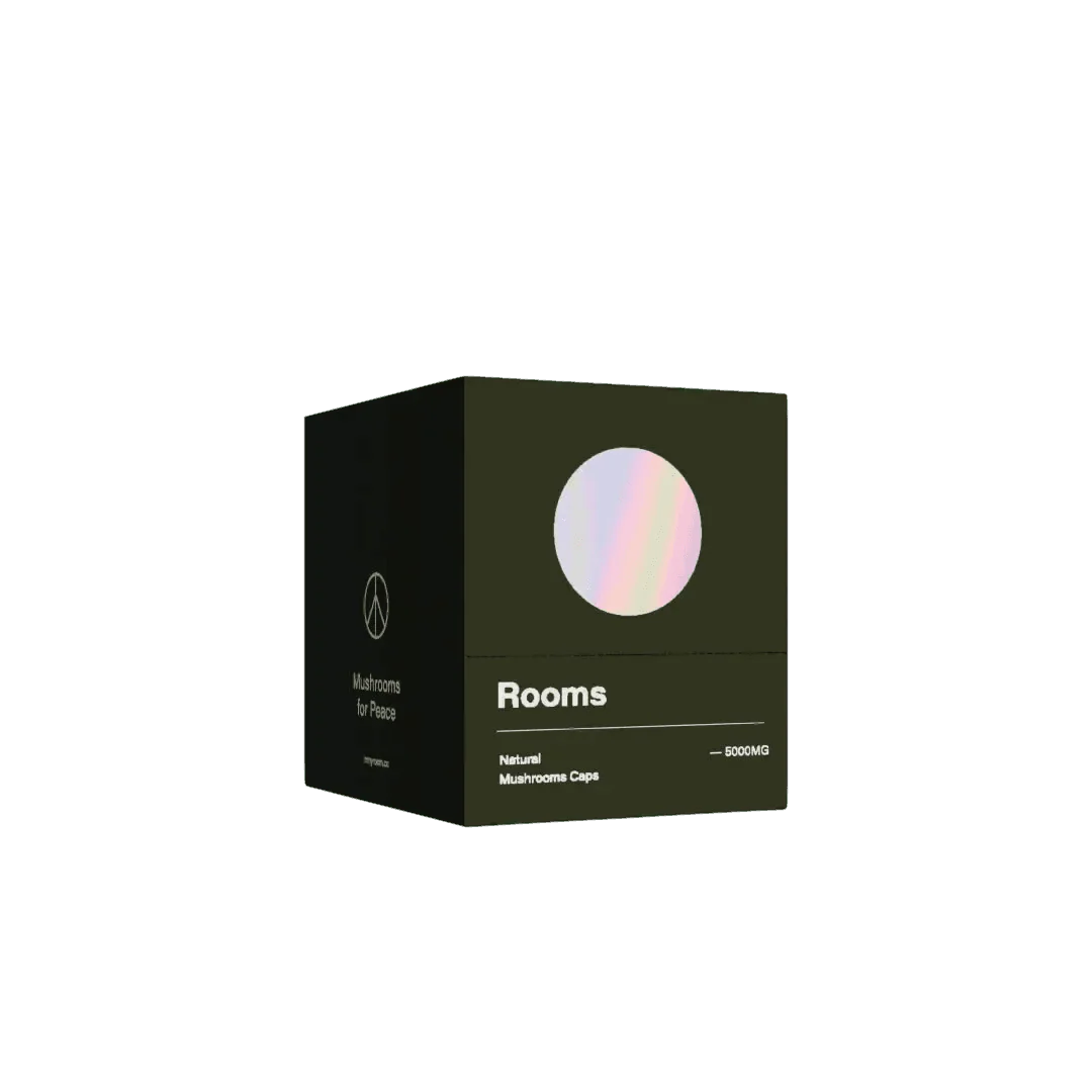 ROOMS Mushroom Capsules (5000 MG) 10-Pack - Coastal Hemp Co