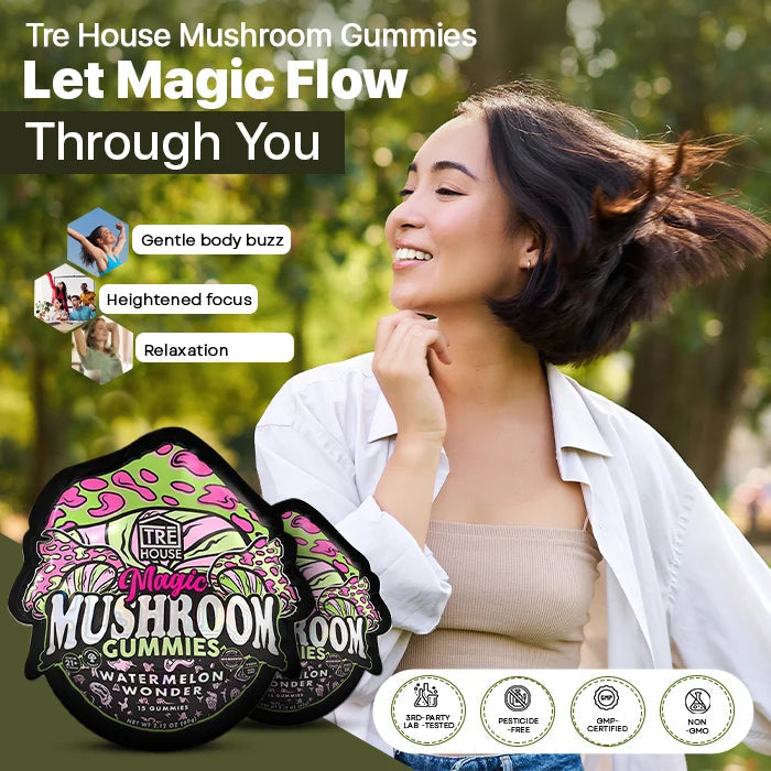 TRE House Magic Mushroom Gummies (15pk)