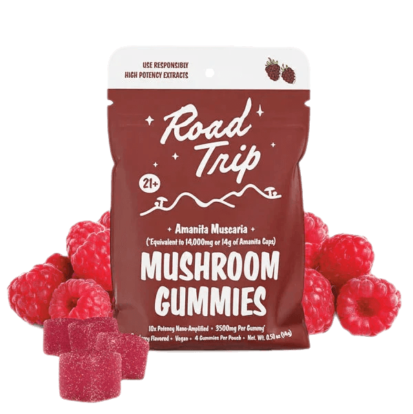 Amanita Road Trip Mushroom Gummies | Shop CoastalHemp